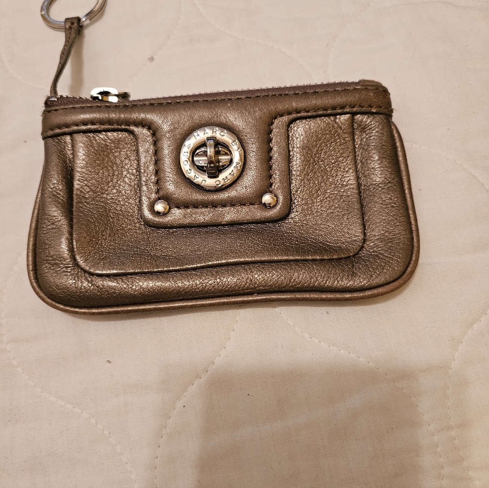 Marc Jacobs  Leather Keychain Wallet